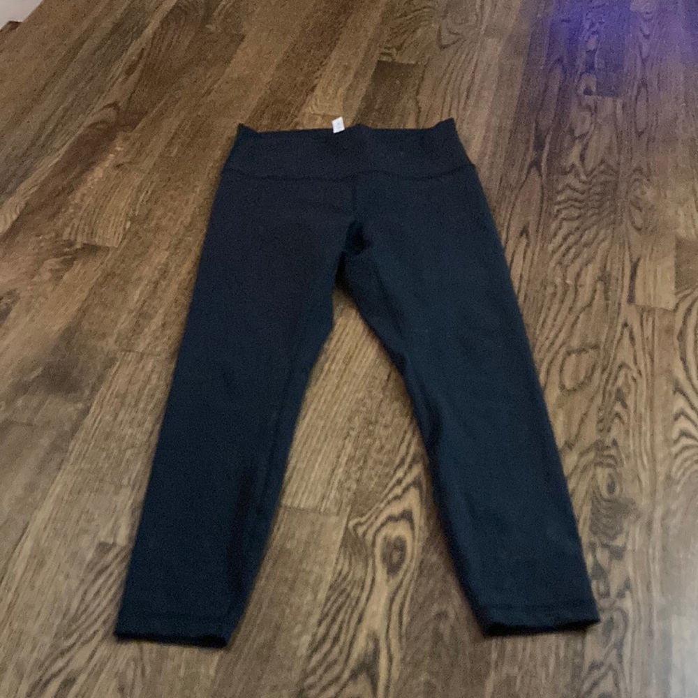 Black lululemon align leggings size 10